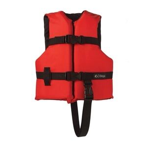 Red Onyx Child Boating Vest UV Resistant